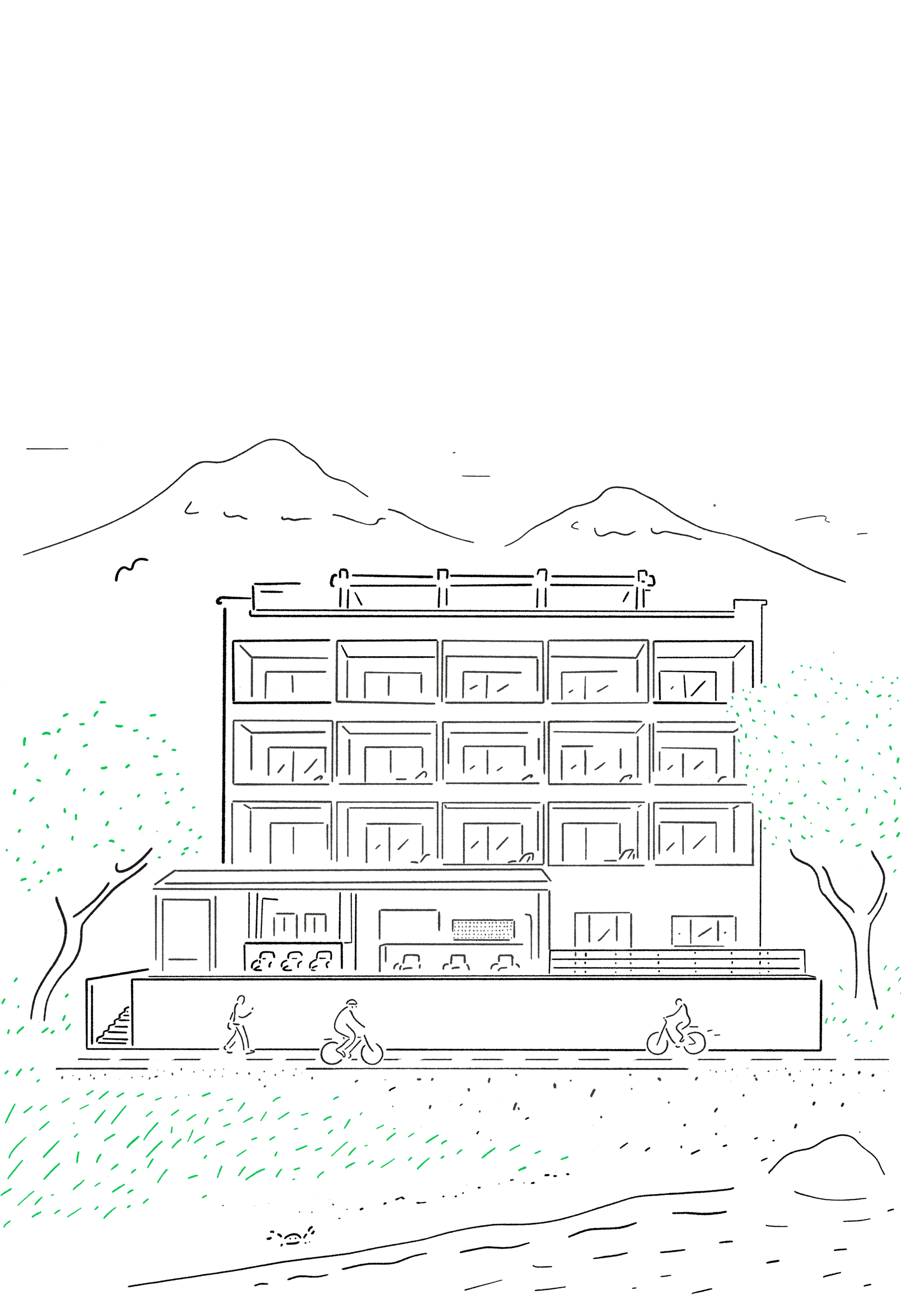 고성 드로잉 이미지